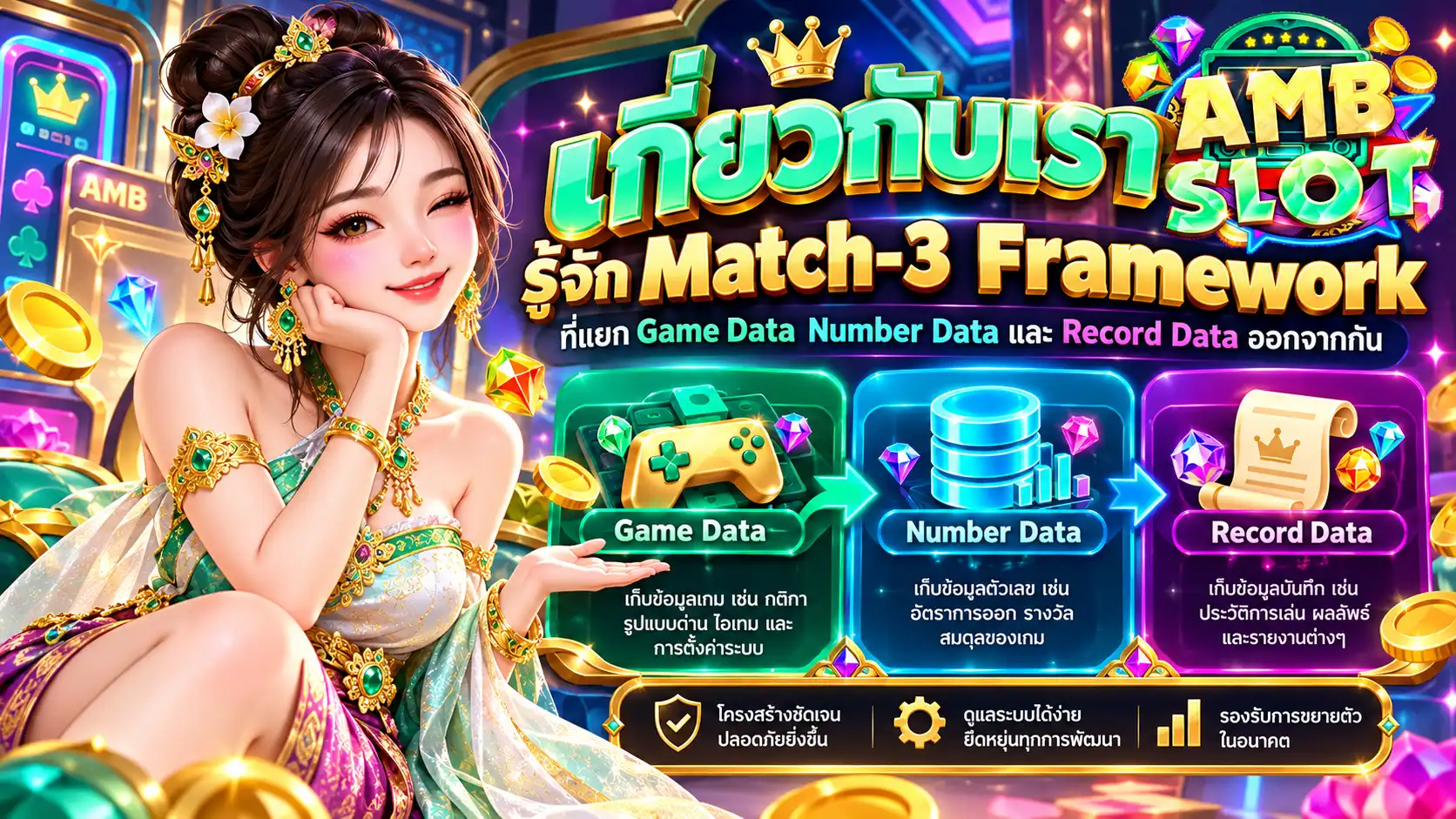 ambslot รู้จัก Match Core ที่แยกเกมสล็อต RTP โปรโมชั่น ฝากถอน บัญชี คาสิโน และกีฬา